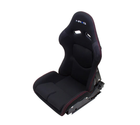 Asiento reclinable y butaca estilo Brid color negro